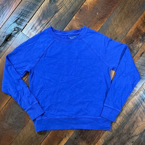 Athleta Tops - Athleta blue Crewneck women’s Size XXS